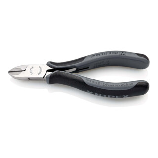  Pince Coupante &Eacute;lectronique Tranchant Au Carbure Rapport&eacute;s 135mm Esd
