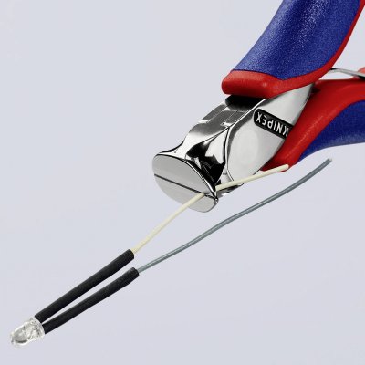 KNIPEX Pince coupante frontale avec facette  64 32 120 120 mm