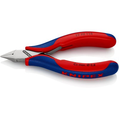 KNIPEX Pince Coupante Mini-t&ecirc;te Pointue 115mm - Ressort - Gainage Bi-mati&egrave;re
