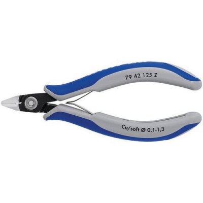 KNIPEX Pince Coupante T&ecirc;te Pointue Coupe &Agrave; Ras 125mm - Avec Ressort - Esd