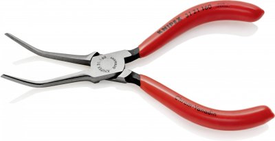 KNIPEX Pince De Pr&eacute;hension 160mm Coud&eacute;e 45&deg; - Gainage Pvc - Becs Longs 55mm