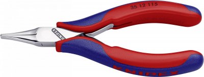 Pince De Pr&eacute;hension - Becs Plats Lisses - 115mm - Gainage Bi-mati&egrave;re