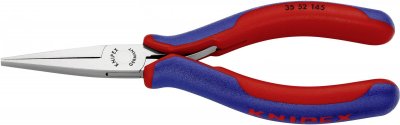 KNIPEX Pince De Pr&eacute;hension - Becs Plats Lisses - 145mm - Ganiage Bi-mati&egrave;re