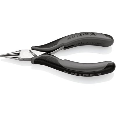 KNIPEX Pince De Pr&eacute;hension - Becs Ronds Lisses - 115mm - Esd - Polie Miroir