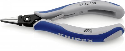 KNIPEX Pince De Pr&eacute;hension De - Becs Plats Stri&eacute;s - 130mm - Gain&eacute;e