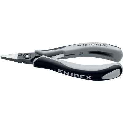KNIPEX Pince De Pr&eacute;hension De Pr&eacute;cision - Becs Plats Lisses - 130mm - Esd