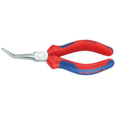 KNIPEX Pince de pr&eacute;hension ultrafine bec plat chrom&eacute; 160mm  31 25 160