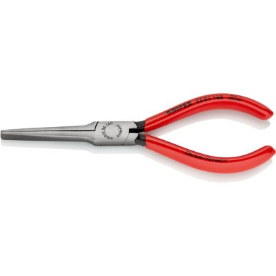 KNIPEX Pince De Tisserand - Becs Plats &Agrave; Pointes Effil&eacute;es - Pvc - T&ecirc;te Polie