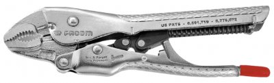 FACOM Pince-&eacute;tau automatique &agrave; becs coud&eacute;s  580.10 250 mm
