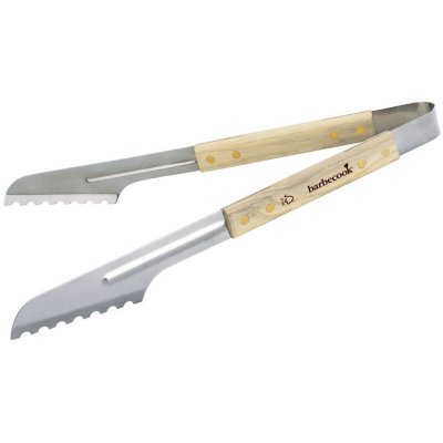 BARBECOOK Pince Luxe &agrave; barbecue  Argent