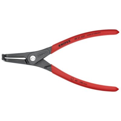 KNIPEX Pince Pour Circlips Ext&eacute;rieurs Coud&eacute;e &Agrave; 90&deg; De 40 &Agrave; 100mm - Pvc
