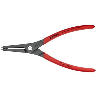 KNIPEX Pince Pour Circlips Ext&eacute;rieurs De 40 &Agrave; 100mm - 225mm - Gainage Pvc
