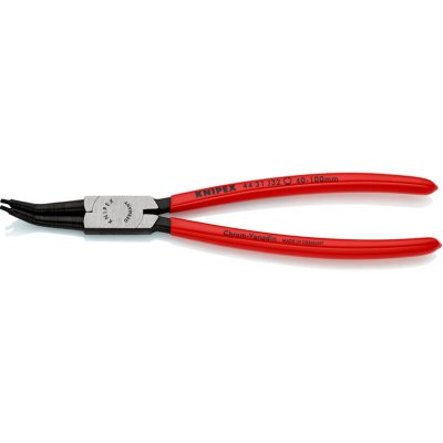 KNIPEX Pince Pour Circlips Int&eacute;rieurs Coud&eacute;e &Agrave; 45&deg; De 40 &Agrave; 100mm - Pvc