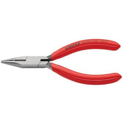 KNIPEX Pince &laquo;radio&raquo; &agrave; becs demi-ronds avec tranchant 125mm  25 01 125