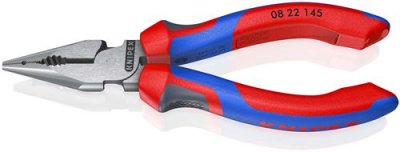 KNIPEX Pince Universelle 145mm Avec Tranchant - Bi-mati&egrave;re - T&ecirc;te Polie