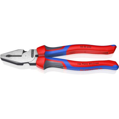 KNIPEX Pince Universelle &Agrave; Forte D&eacute;multiplication 225mm - Gainage Bi-mati&egrave;re