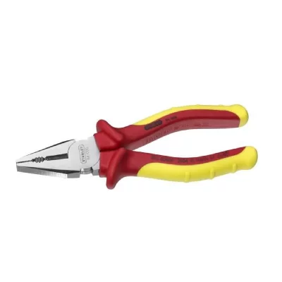 STANLEY Pince Universelle  160mm Isol&eacute;e 1000V