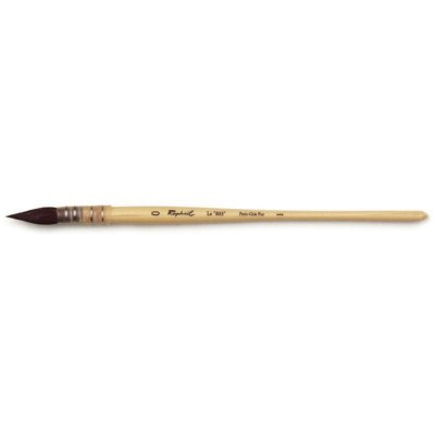 NO BRAND Pinceau &agrave; aquarelle lavis extra-rond pointu n&deg;0