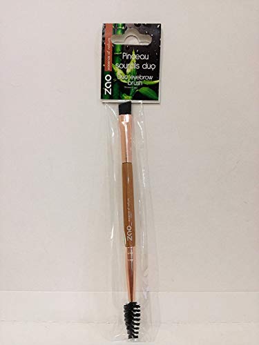 ZAO ESSENCE OF NATURE Pinceau Bambou Sourcils Duo Beige Zao Make Up
