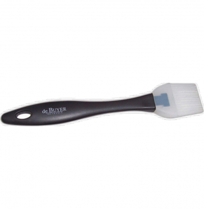 DE BUYER Pinceau p&acirc;tissier en silicone L19.5 x l4.5 cm Multicolore 