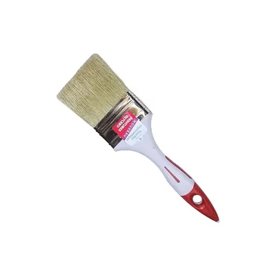 SAVY Pinceau plat sp&eacute;cial peinture glyc&eacute;ro - 80 mm - 