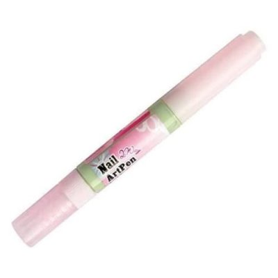 KONAD NAIL ART Pinceau Stylo Vernis 2 Way Pen Konad Vert Pastel