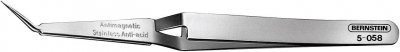 BERNSTEIN TOOLS FOR ELECTRONICS Pincette CMS pointes coud&eacute;es 120 mm Bernstein