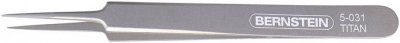 BERNSTEIN TOOLS FOR ELECTRONICS Pincette en titane pointe 110 mm Bernstein