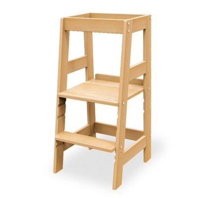PINOLINO  chaise haute fino en h&ecirc;tre non trait&eacute; 842001