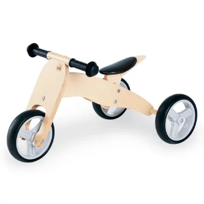PINOLINO  Draisienne enfant mini Charlie, bois naturel 