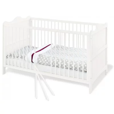 PINOLINO  Lit enfant &agrave; barreaux Florentina 70x140 cm bois blanc