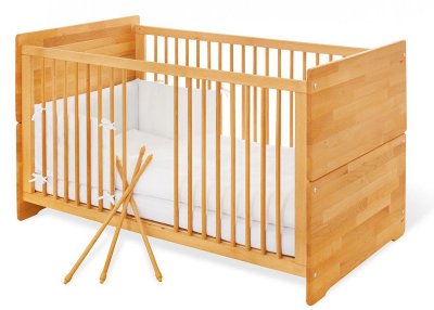 PINOLINO  Lit enfant &agrave; barreaux Natura 70x140 cm