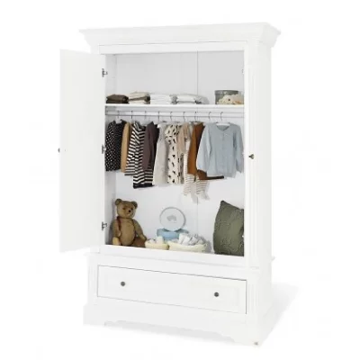 PINOLINO  Lit enfant, commode &agrave; langer, armoire 2 portes Emilia, large