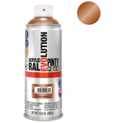 PINTY PLUS  Evolution 520cc P152 Copper Spray Paint Marron