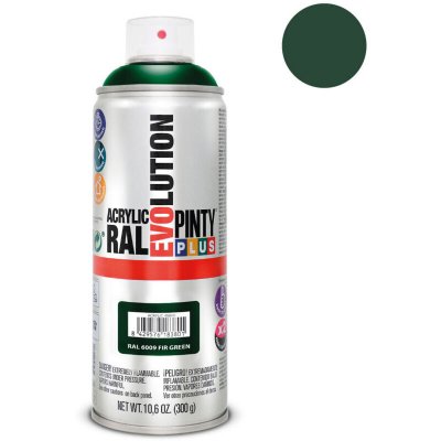 PINTY PLUS Pintyplus Evolution 520cc Ral 6009 Spruce Green Spray Paint Vert