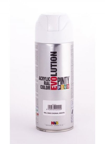 PINTY PLUS Pintyplus Evolution 520cc Ral 9003 Signal White Spray Paint Blanc