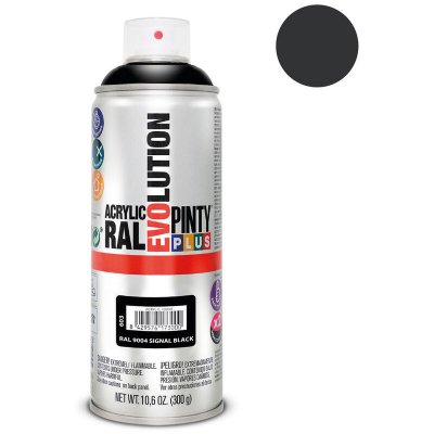 PINTY PLUS Pintyplus Evolution 520cc Ral 9004 Black Signals Spray Paint Noir