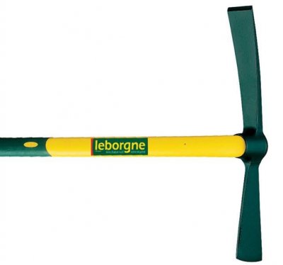 LEBORGNE Pioche hache 2kg douille ronde avec manche Novamax - 060208 - 
