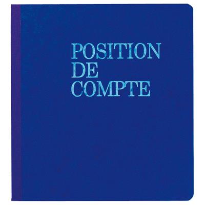 EXACOMPTA Piq&ucirc;re  - 21 x 19 cm - position de compte - 80 pages foliot&eacute;