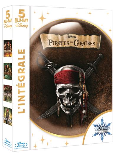 Pirates des Cara&iuml;bes - Coffret de la Tetralogie - Blu-Ray