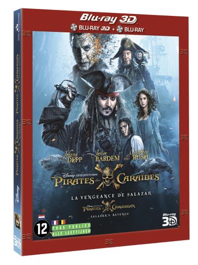 Pirates des Cara&iuml;bes La vengeance de Salazar Blu-ray 3D + 2D
