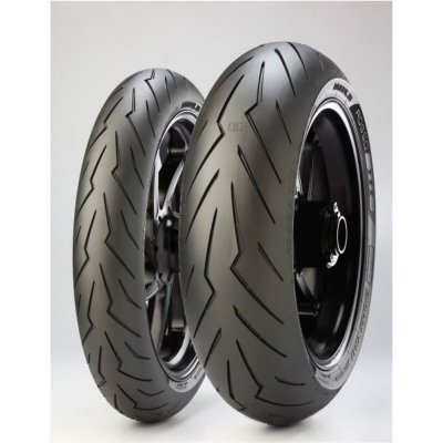 PIRELLI  Diablo Rosso III ( 130/70 ZR16 TL (61W) M/C, Roue avant )