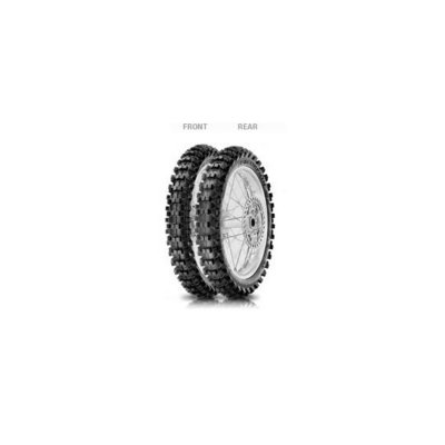 PIRELLI  SCORPION MX MID SOFT 32 120/80-19 TT 63M, Pneu moto Arri&egrave;re