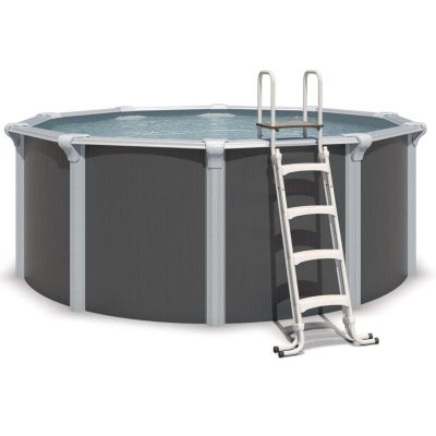 M&S Piscine acier Osmose TRIGANO Diam.4.9 m x H.1.32 m