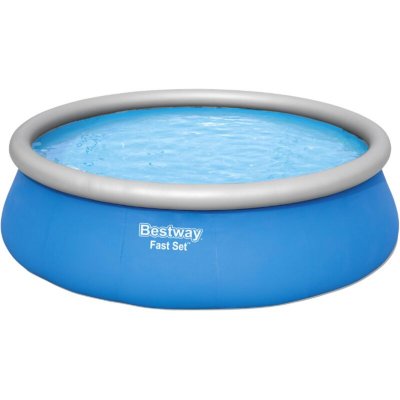 BESTWAY Piscine autoport&eacute;e ronde  fast set 4,57 x 1,22