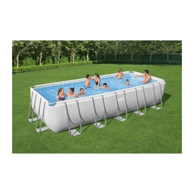 BESTWAY Piscine  POWER STEEL FRAME POOLS 640x274x132cm