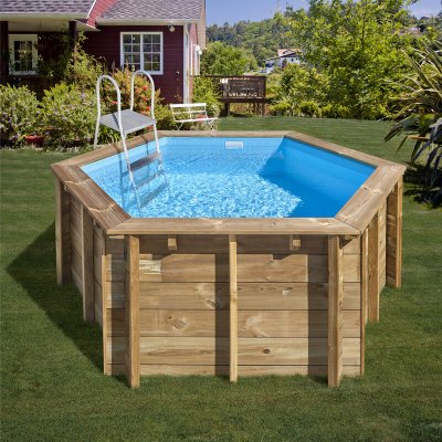 GRE Piscine bois lili 2 &oslash; 2,80 x 1,07 m - sunbay