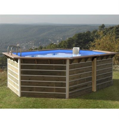 WATER CLIP PISCINE BOIS SABTANG WATERCLIP 20191 510 x 320 x 129 cm BOIS
