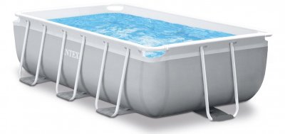 INTEX Piscine d&eacute;montable rectangulaire 300x175 cm Prism Frame 