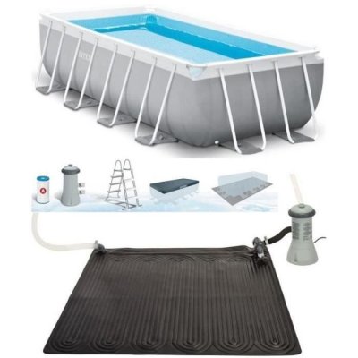 INTEX Piscine d&eacute;montable rectangulaire Prism Frame 
